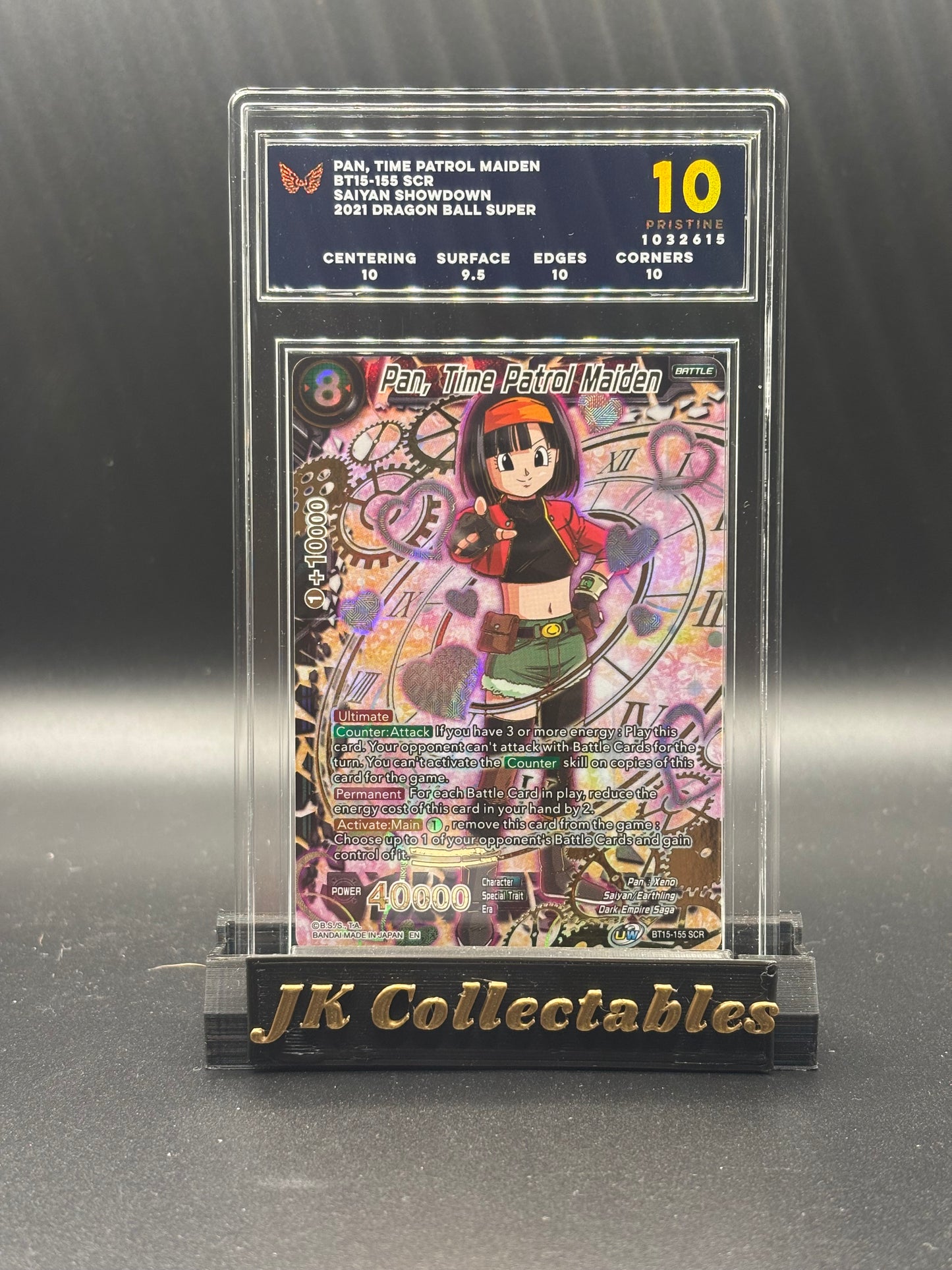 Ark 10 Dragon Ball Super Pan, Time Patrol Maiden SCR BT15-155