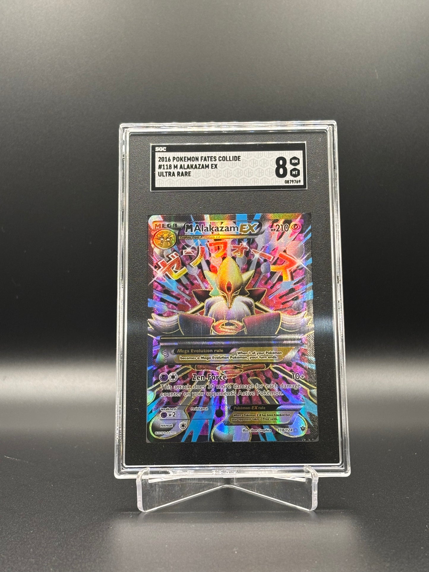 SCG 8 - Pokemon Fates Collide, M Alakazam EX 118/124