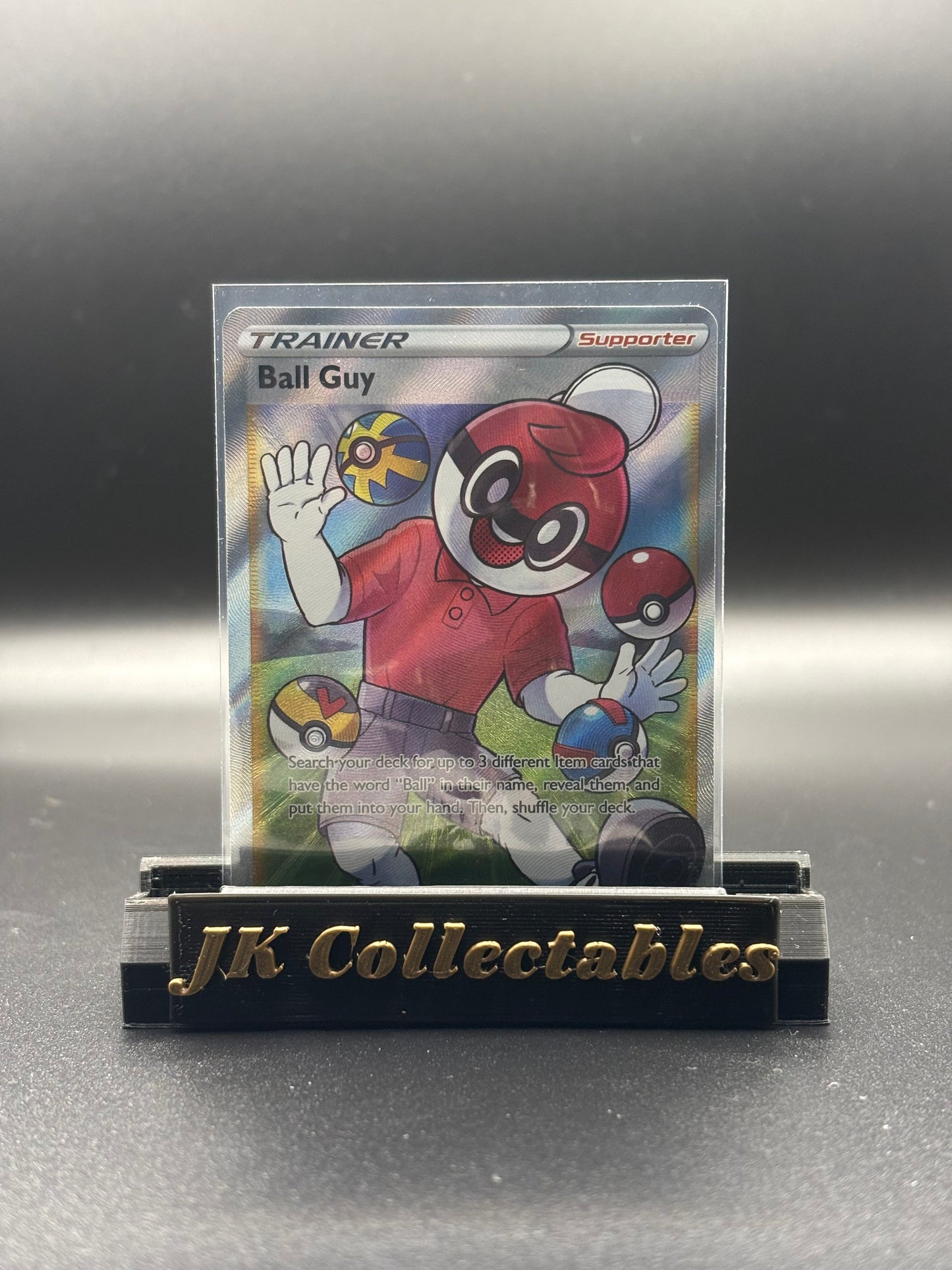 Pokemon Shining Fates - Full Art Trainer Ball Guy 065/072