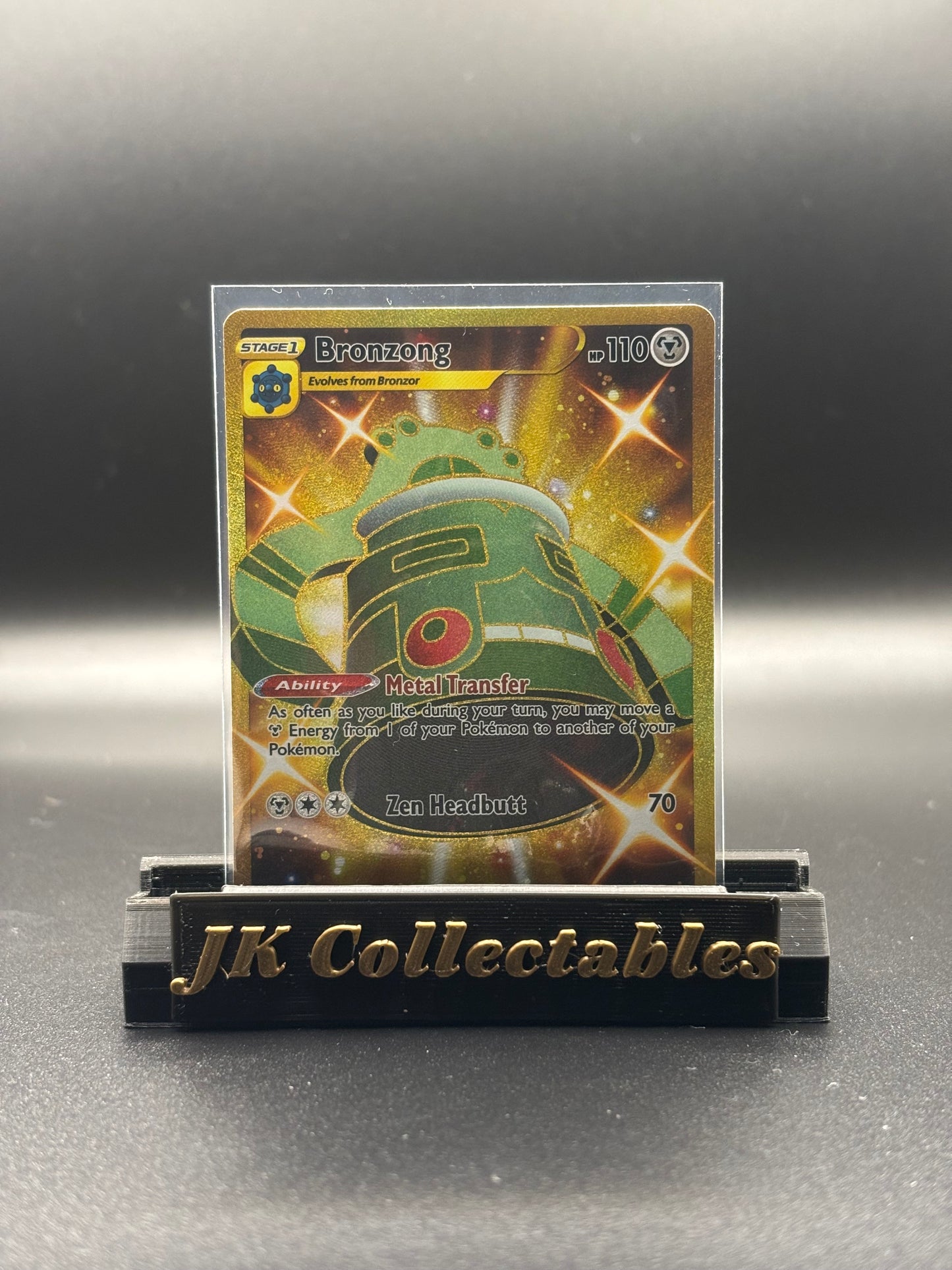 Pokemon Chilling Reign - Gold Secret Rare Bronzong 223/198
