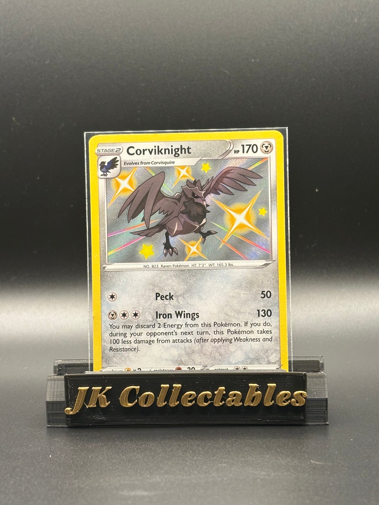 English Pokemon - Shining Fates - Corviknight Shiny SV089/SV122