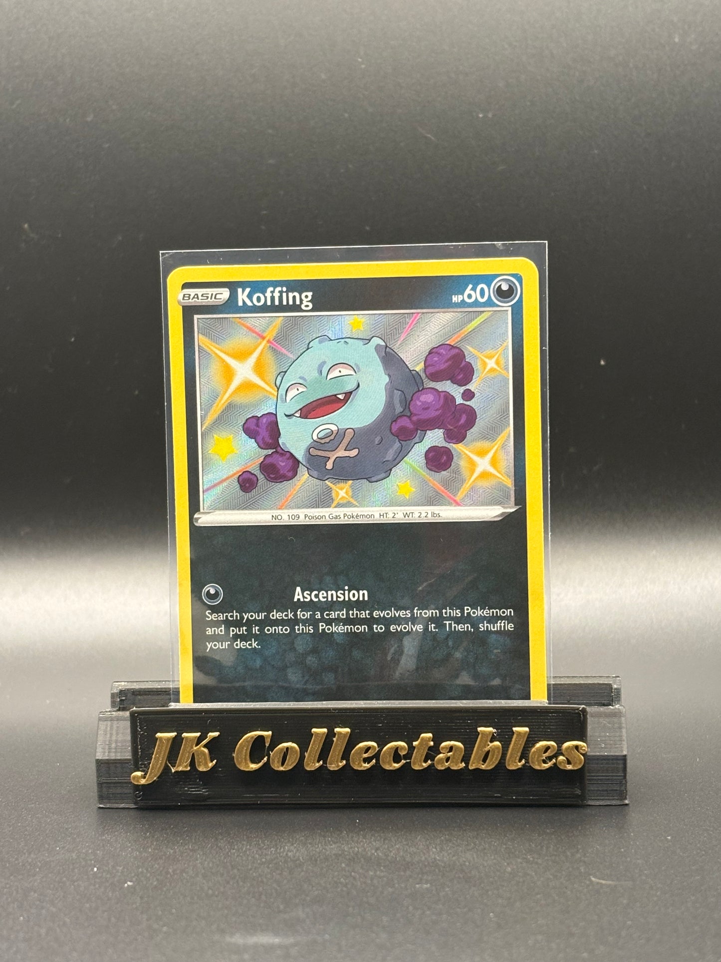 English Pokemon - Shining Fates - Koffing Shiny SV076/SV122