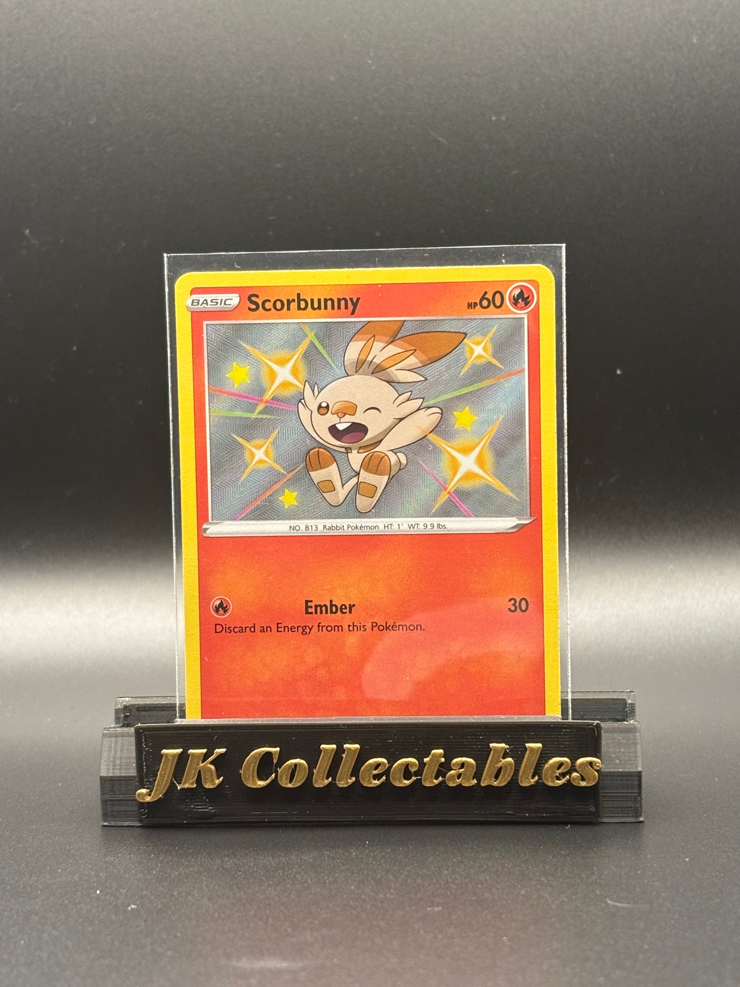 English Pokemon - Shining Fates - Scorbunny Shiny SV015/SV122