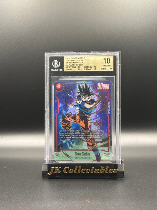 BGS 10 - Dragonball Fusion World, Son Goku Alt Art SCR* FB01-139