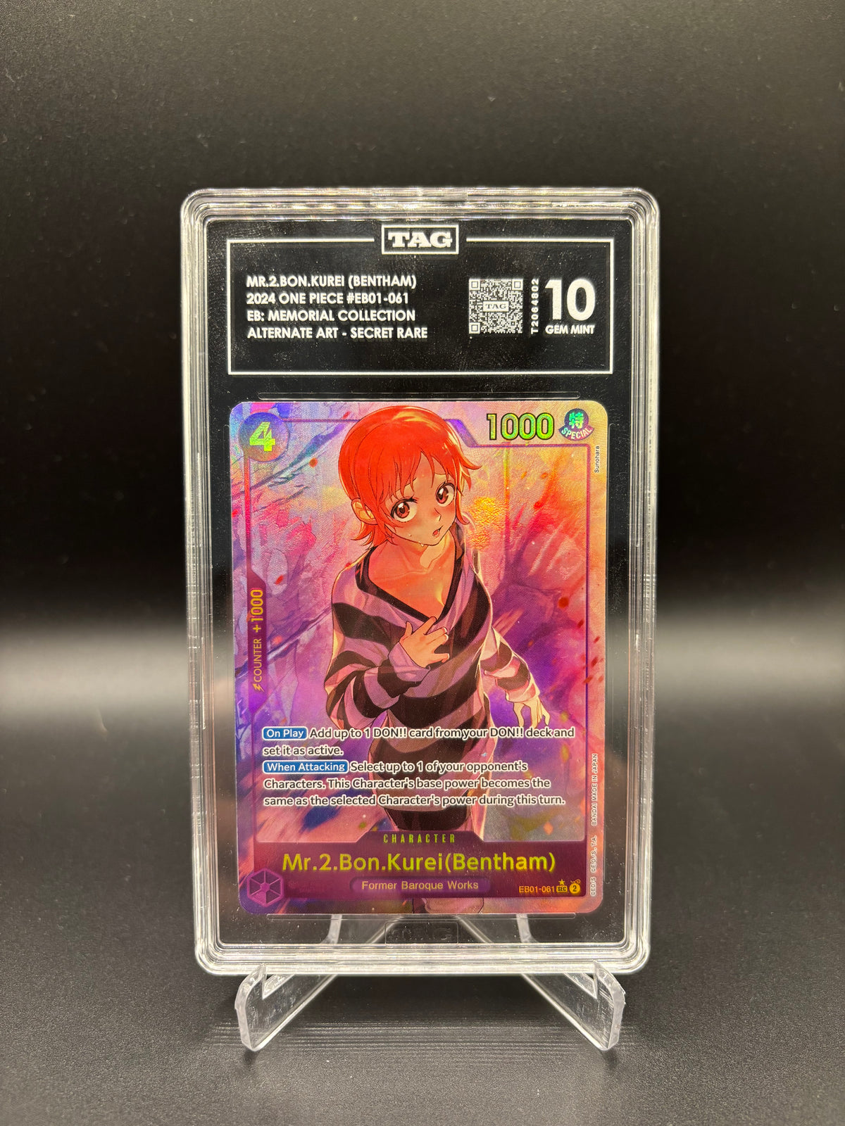 Tag 10 Mr.2.Bon.Kurei (Bentham) Alt Art SEC -EB: Memorial Collection