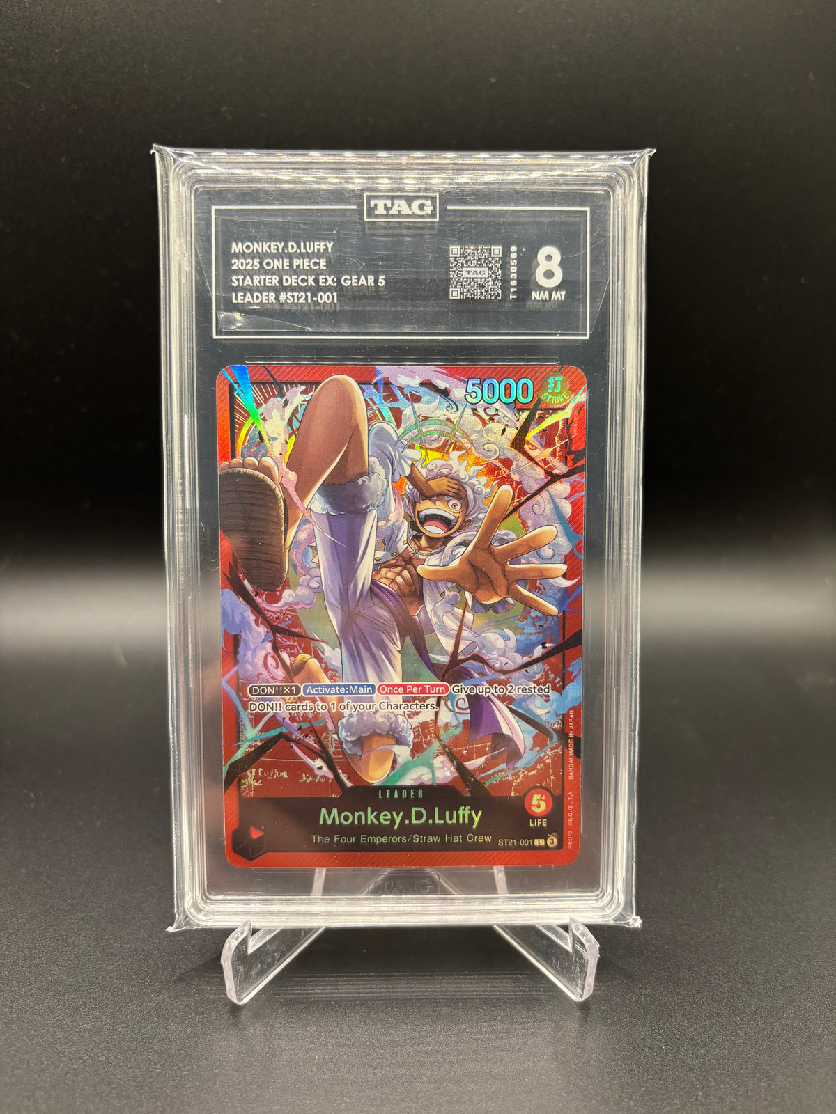 Tag 8 Monkey.D.Luffy Leader - EX Starter Deck