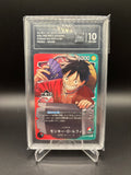 Tag 10 Monkey.D.Luffy Ichiban Kuji Leader Promo - OP13-001
