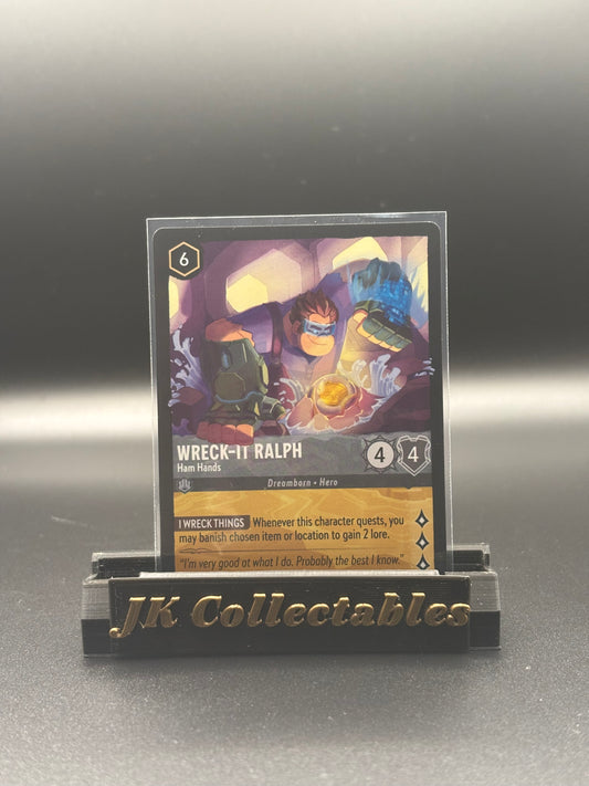 Disney Lorcana Azurite Sea - Wreck-It Ralph Legendary Non Foil 190/204
