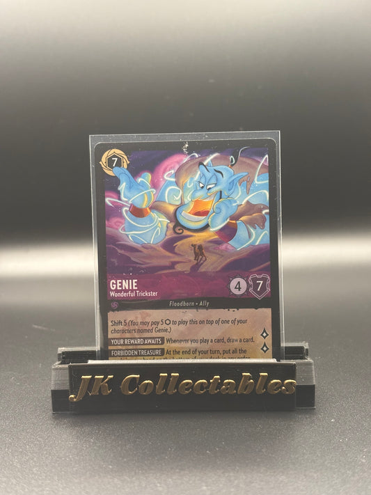 Disney Lorcana Azurite Sea - Genie Legendary Non Foil 61/204