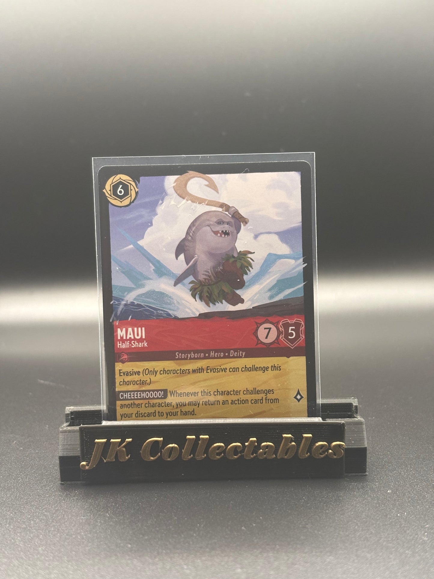 Disney Lorcana Azurite Sea - Maui Legendary Non Foil 124/204