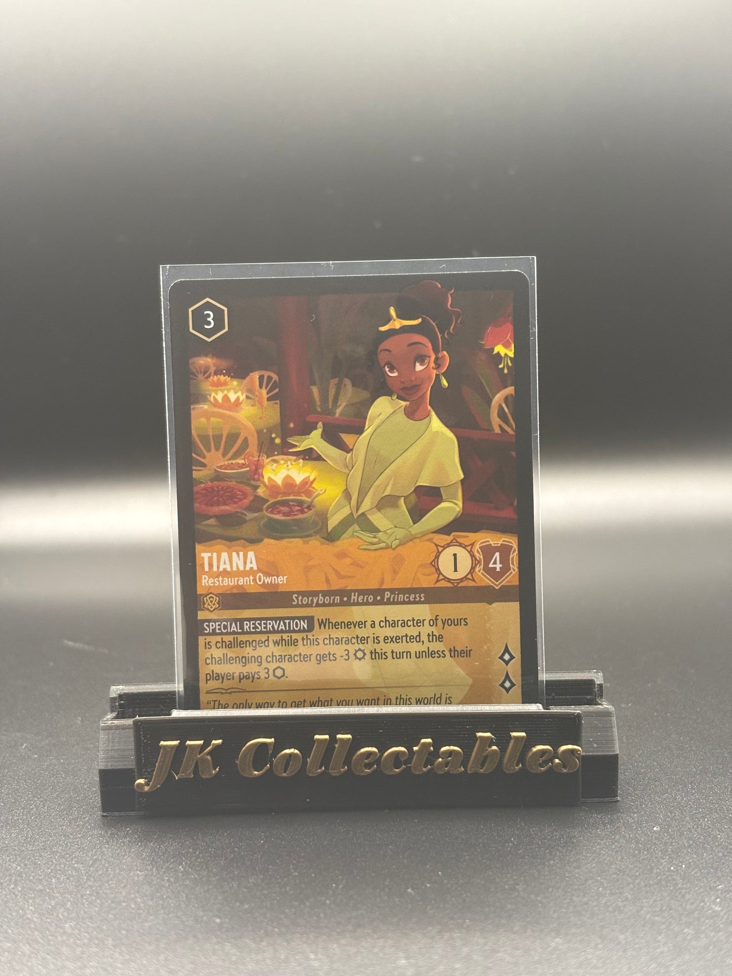 Disney Lorcana Azurite Sea - Tiana Legendary Non Foil 16/204
