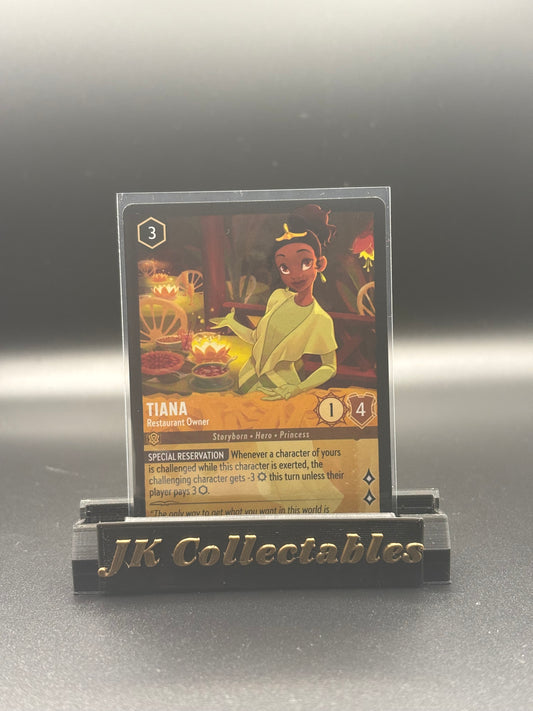 Disney Lorcana Azurite Sea - Tiana Legendary Non Foil 16/204