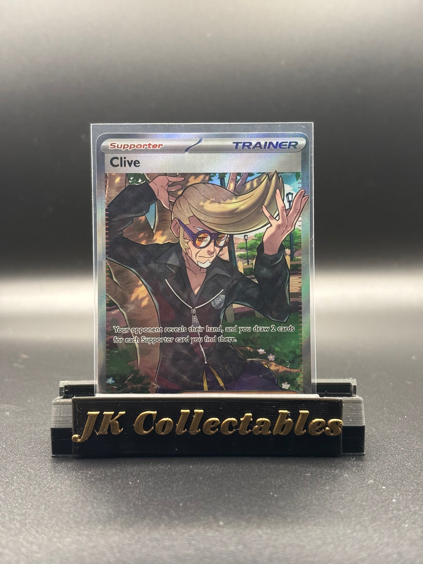 Pokemon Paldean Fates - Full Art Trainer Clive 227/091
