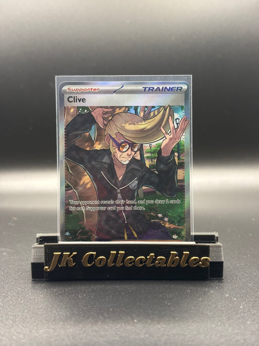 Pokemon Paldean Fates - Full Art Trainer Clive 227/091