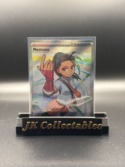Pokemon Paldean Fates - Full Art Trainer Nemona 229/091