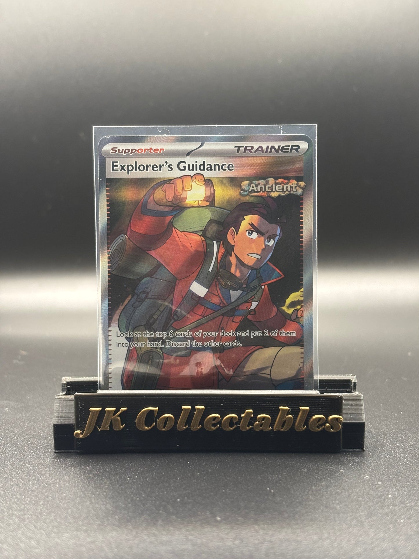 Pokemon Temporal Forces - Full Art Trainer Explorer's Guidance 200/162