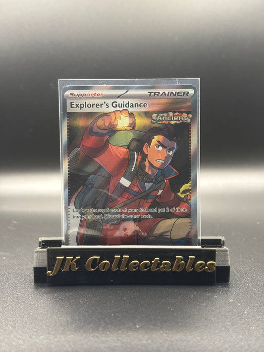 Pokemon Temporal Forces - Full Art Trainer Explorer's Guidance 200/162