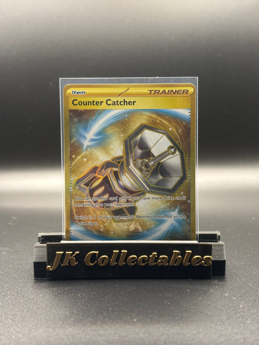 Pokemon Paradox Rift - Gold Secret Rare Counter Catcher 264/182