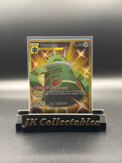 Pokemon Chilling Reign - Gold Secret Rare Bronzong 223/198