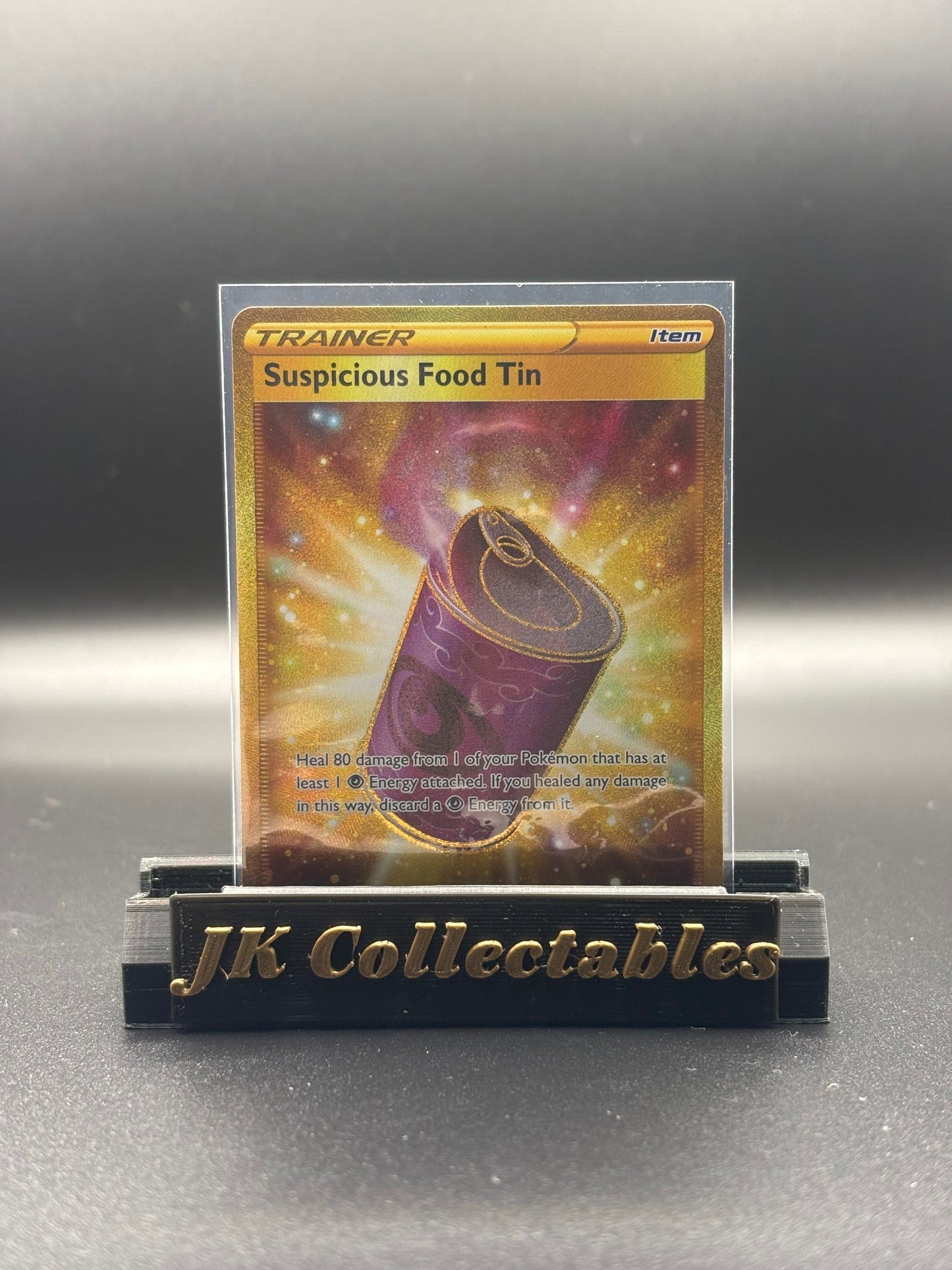 Pokemon Champions Path - Gold Secret Rare Suspicious Food Tin