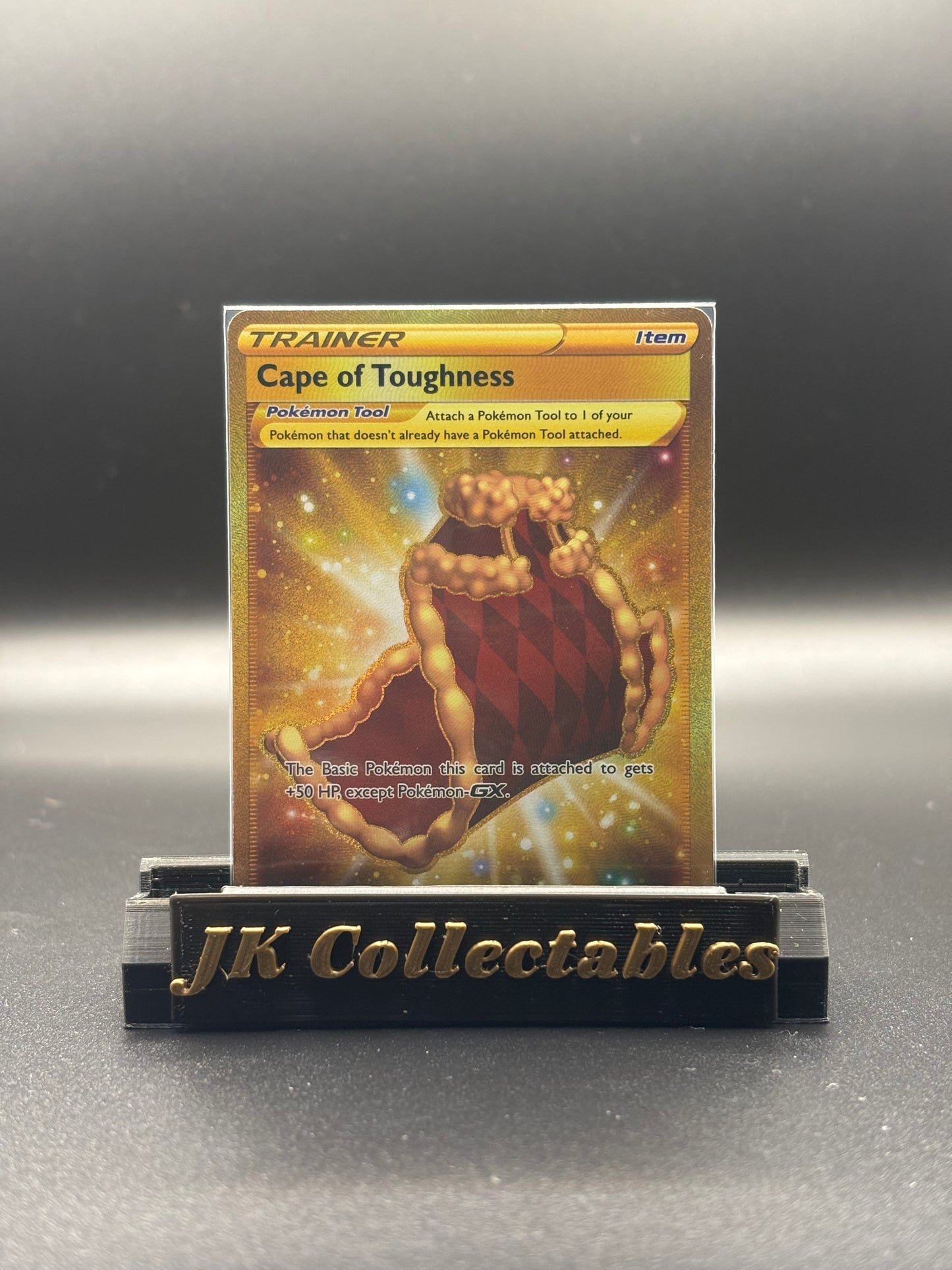 Pokemon Vivid Voltage - Gold Secret Rare Cape Of Toughness 200/185