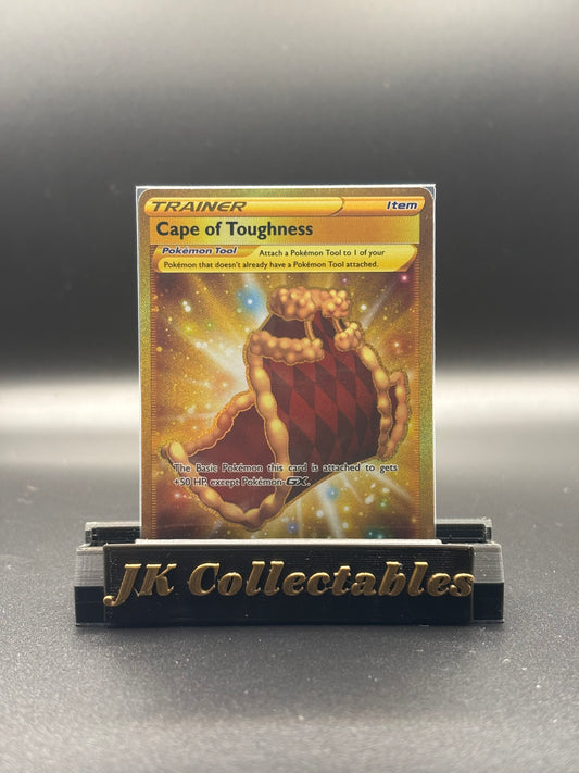 Pokemon Vivid Voltage - Gold Secret Rare Cape Of Toughness 200/185