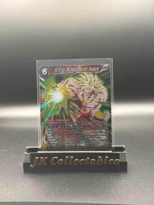Dragonball Super - Saiyan Showdown BT15-019 SR SS Broly Brutality Beyond Measure
