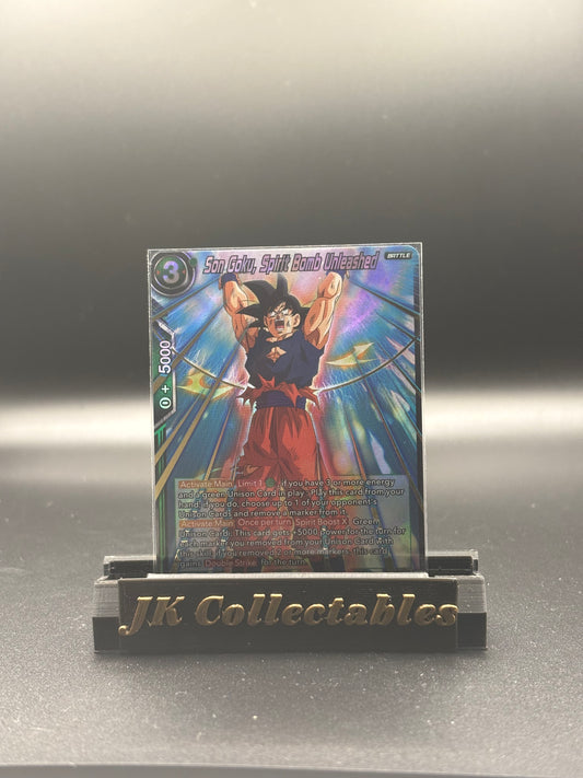 Dragonball Super - Cross Spirit BT14-071 SR Son Goku Spirit Bomb Unleashed