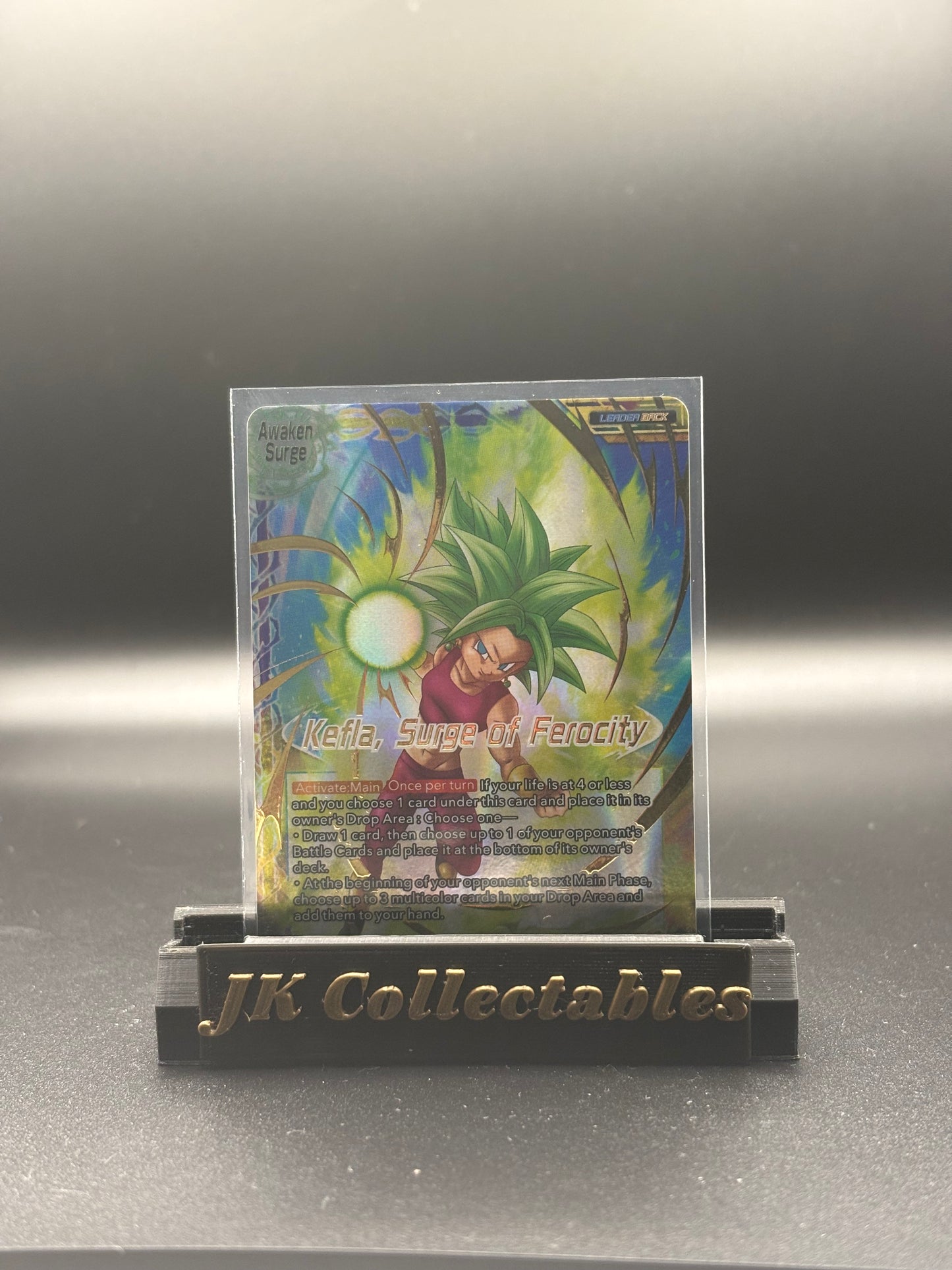 Dragonball Super - Mystic Booster P-184 PR Kale Surge Of Ferocity