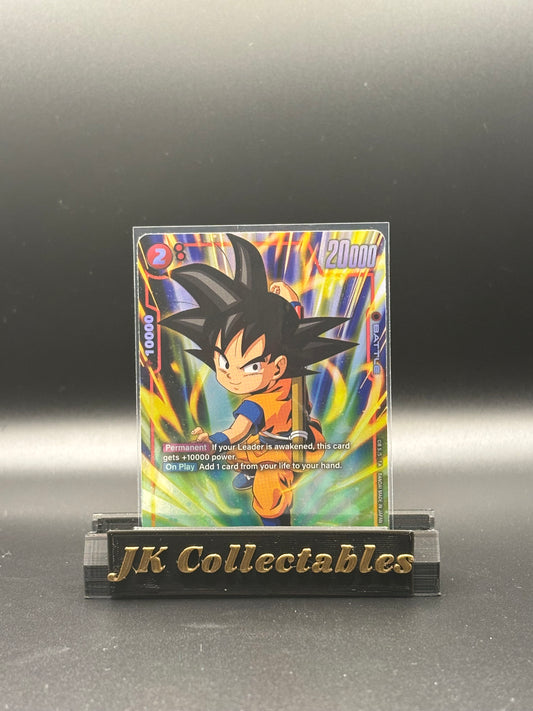Dragonball Super - Fusion World Ultra Limit SR Alt Art FB04-012 Son Goku (Mini) : DA