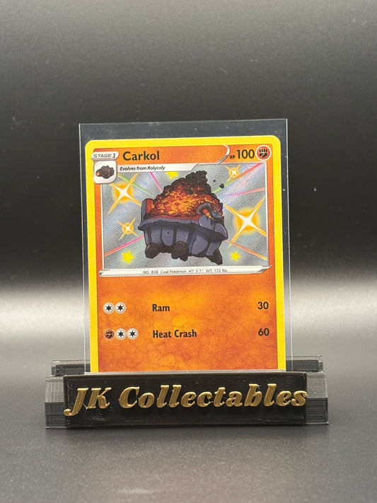 English Pokemon - Shining Fates - Carkol Shiny SV068/SV122