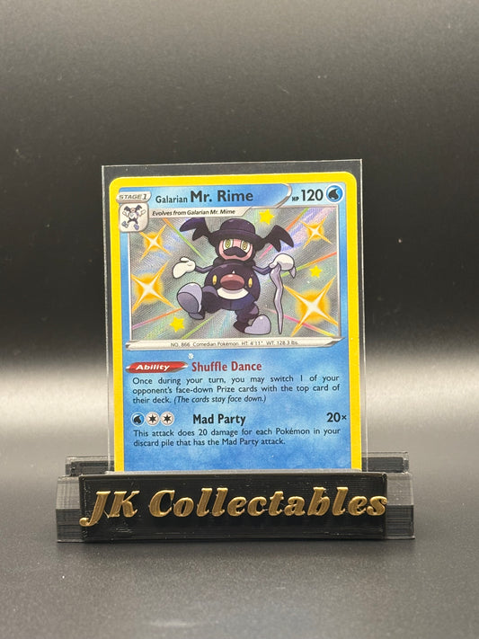 English Pokemon - Shining Fates - Galarian Mr.Rime Shiny SV021/SV122