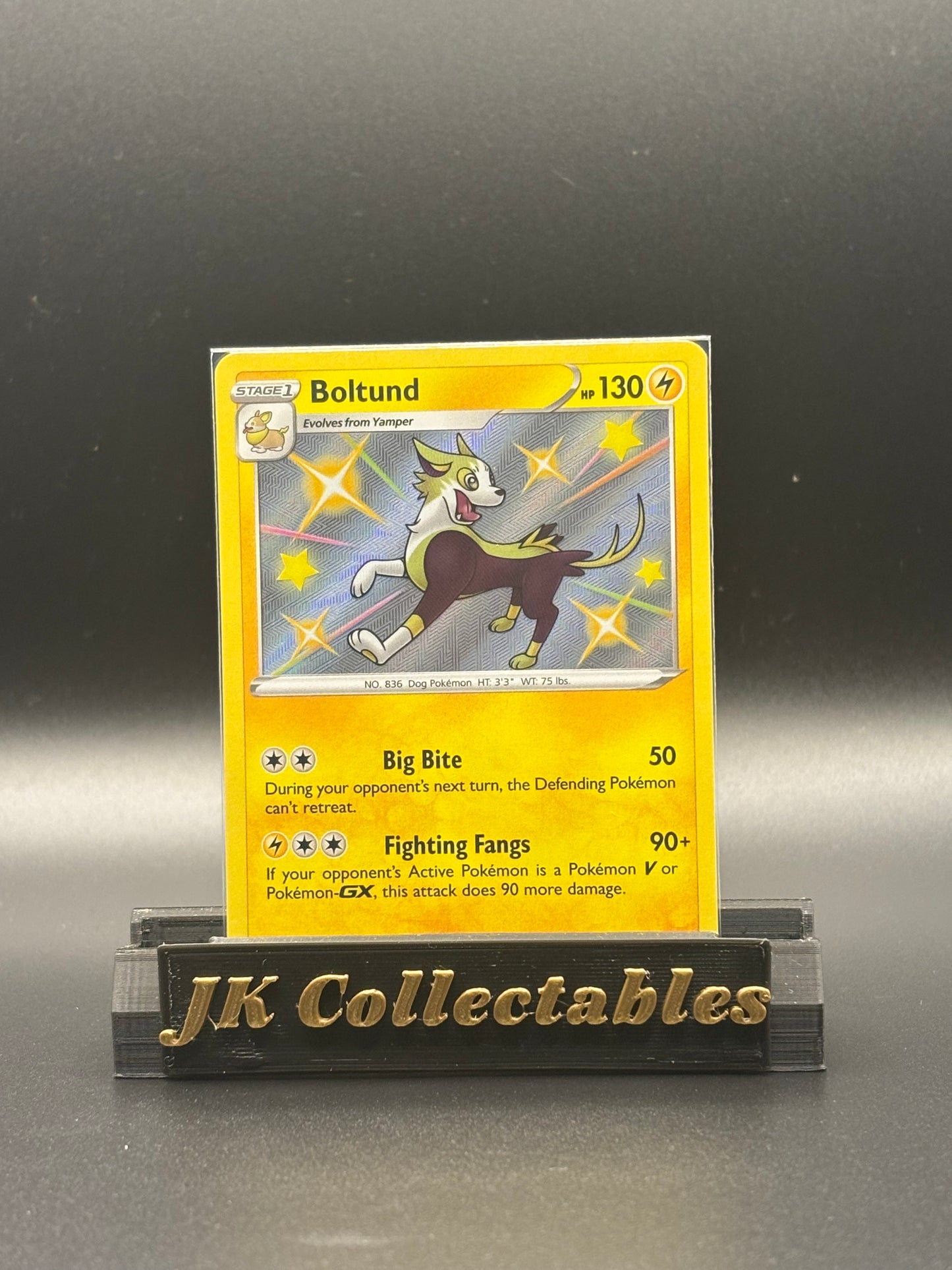 English Pokemon - Shining Fates - Boltund Shiny SV020/SV122
