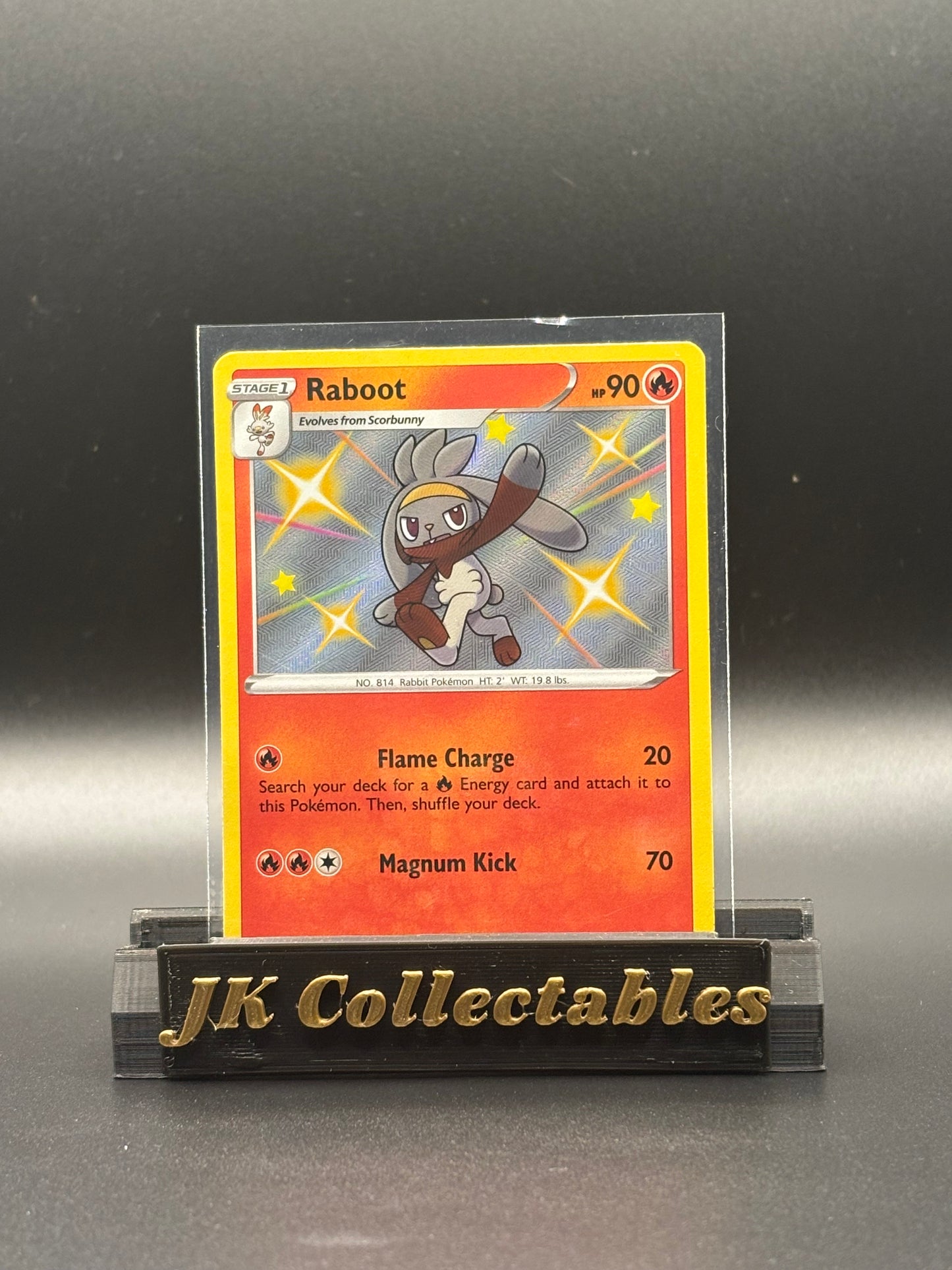 English Pokemon - Shining Fates - Raboot Shiny SV016/SV122