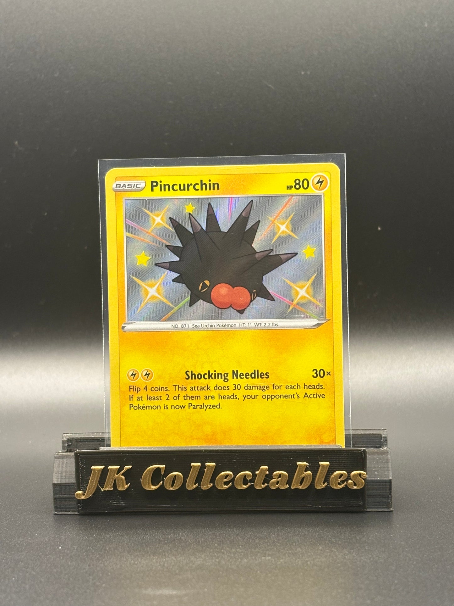 English Pokemon - Shining Fates - Pincurchin Shiny SV043/Sv122