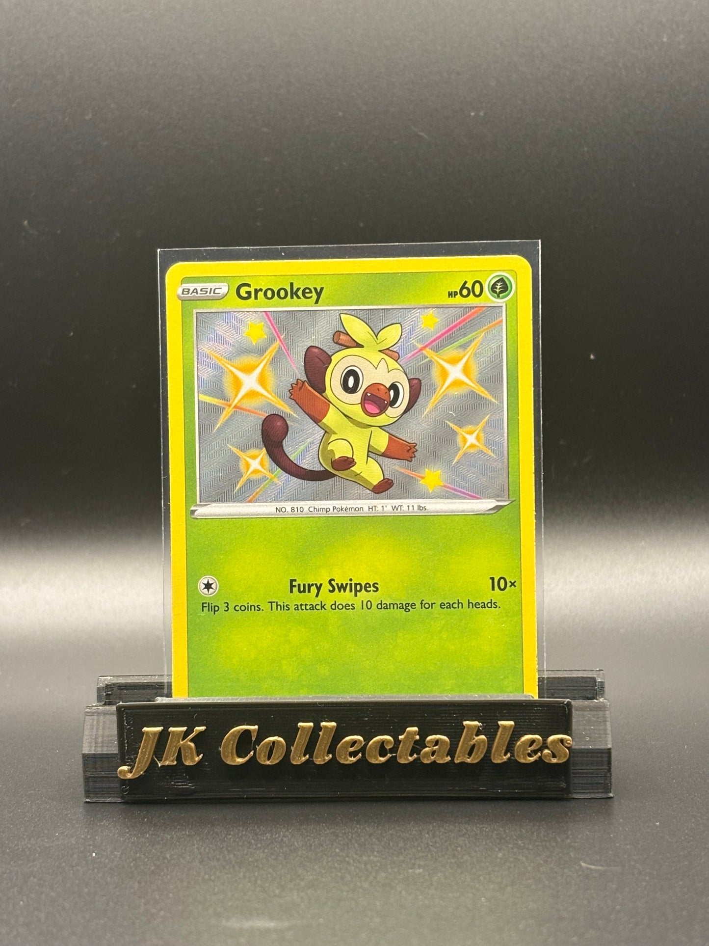 English Pokemon - Shining Fates - Grookey Shiny SV004/SV122