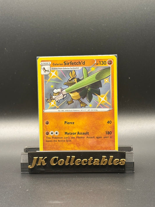 English Pokemon - Shining Fates - Galarian Sirfetch'd Shiny SV064/SV122