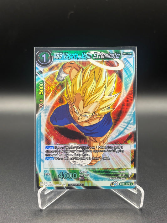Dragon Ball Super - SS Vegeta, Majin Exterminator BT14-073 (Not For Sale Promo)