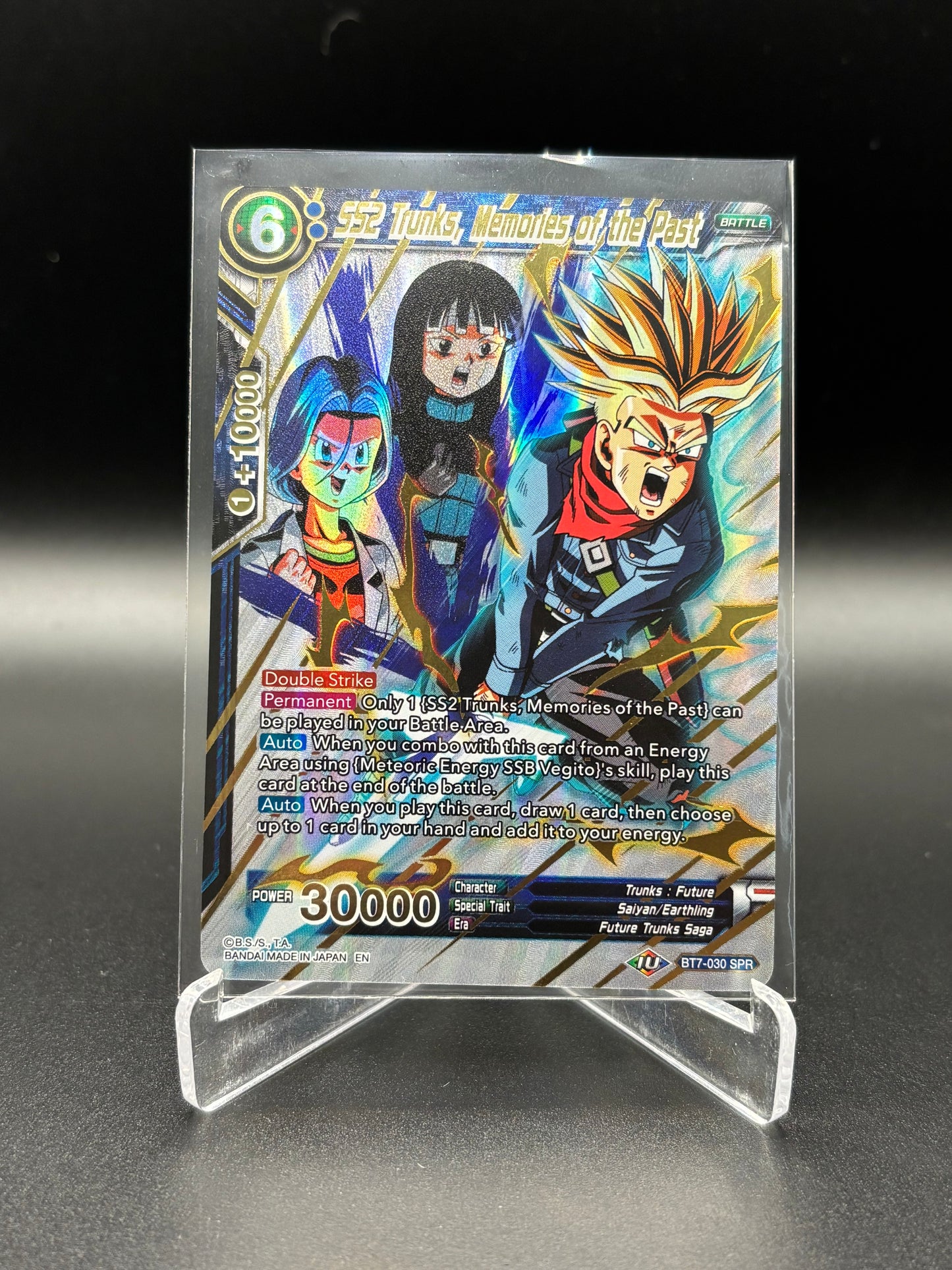 Dragon Ball Super - SS2 Trunks, Memories Of The Past BT7-030 SPR