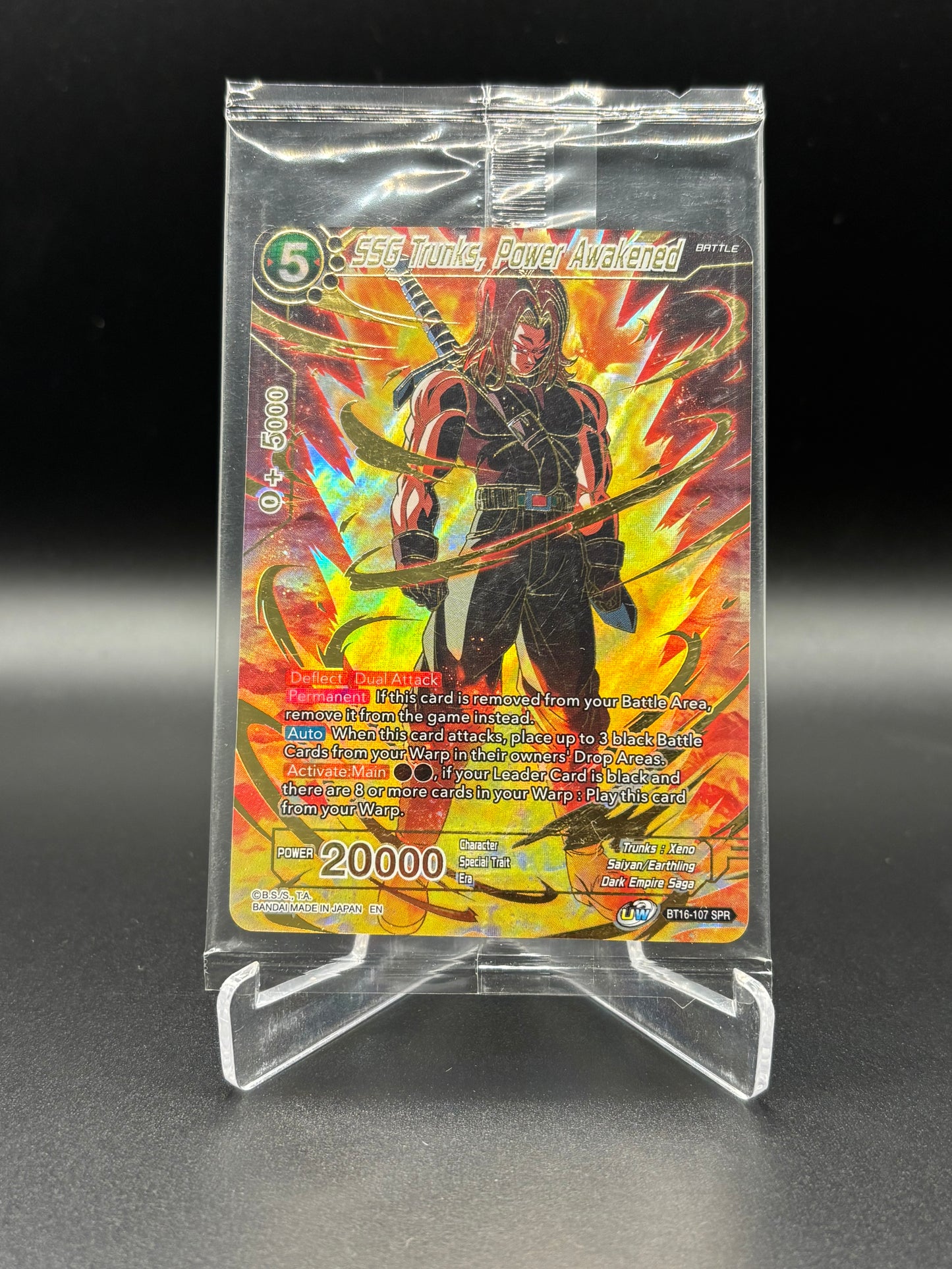 Dragon Ball Super - SSG Trunks, Power Absorbed BT16-107 SPR
