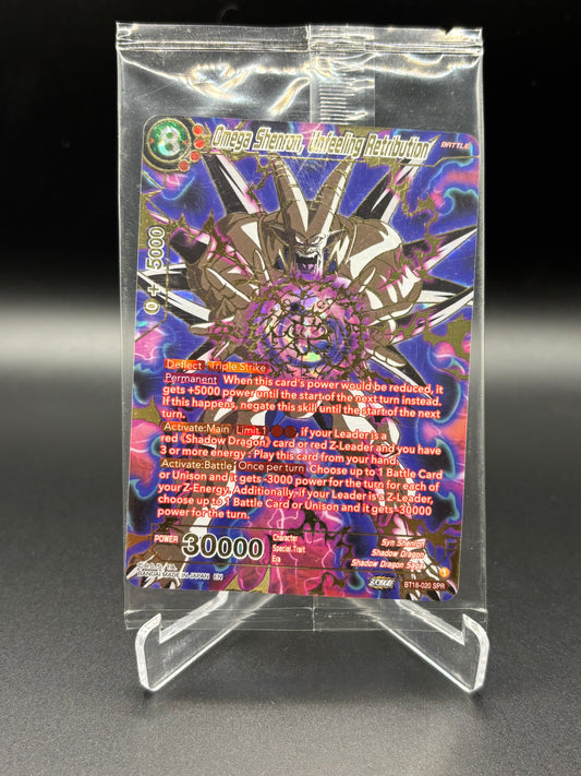 Dragon Ball Super - Omega Shenron, Unfeeling Retrobution BT18-020 SPR