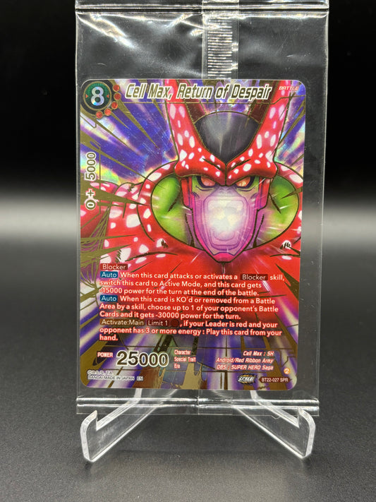 Dragon Ball Super - Cell Max, Return Of Dispair BT22-027 SPR