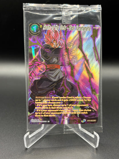 Dragon Ball Super - Realm Of The God- Black Kamehameha BT16-092 SPR