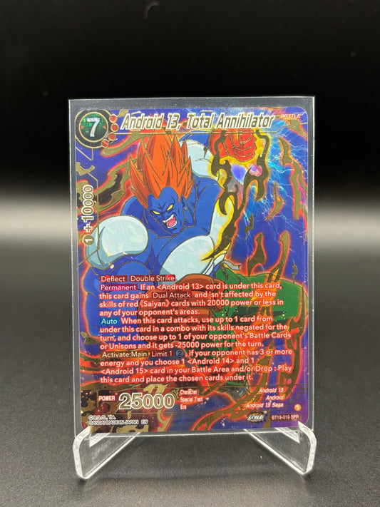 Dragon Ball Super - Andriod 13, Total Annihilator BT19-019 SPR
