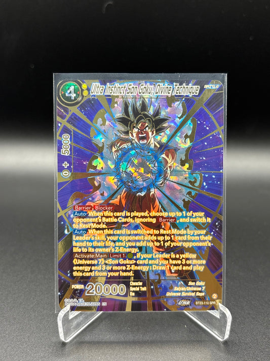 Dragon Ball Super - Ultra Instinct Son Goku, Divine Technique BT23-110 SPR