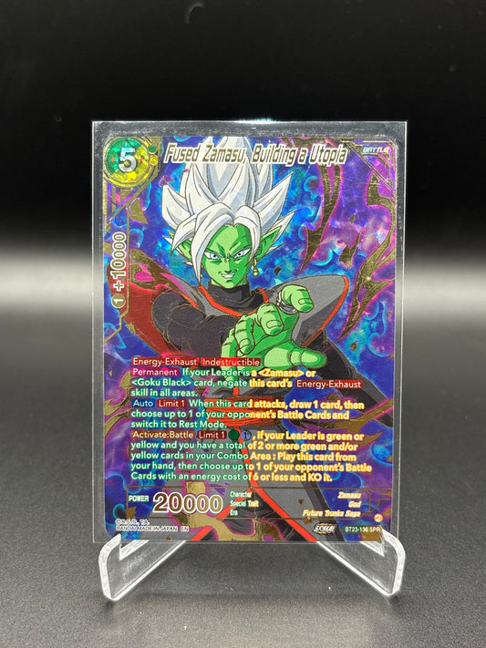 Dragon Ball Super - Fused Zamasu, Building A Utopia BT23-136 SPR