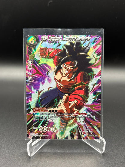 Dragon Ball Super SS4 Bardock, Combat Instincts BT11-131 (SPR) (2nd Edition)