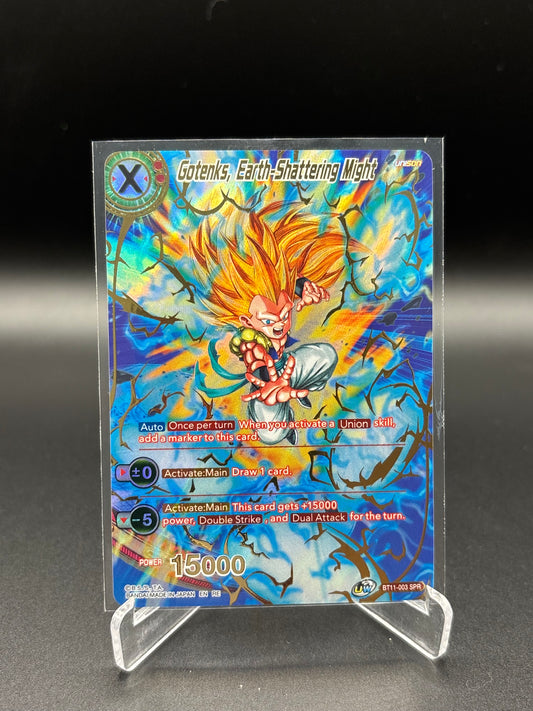 Dragon Ball Super - Gotenks, Earth-Shattering Might BT11-003 SPR