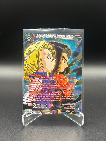 Dragon Ball Super - Android 17 & Android 18, Domination Achieved Bt23-022 SPR