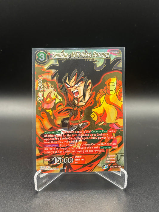 Dragon Ball Super - Yamcha, Merciless Barrage BT10-008 SPR RE